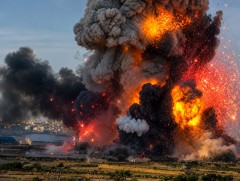 Мальтад салютын үйлдвэрт хүчтэй дэлбэрэлт болж, хоёр хүн гэмтжээ