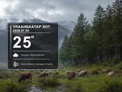 ЦАГ АГААР: Улаанбаатарт өдөртөө 25 хэм дулаан