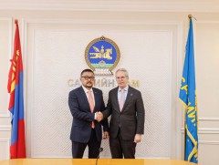 Сангийн сайд З.Мэндсайхан Азийн хөгжлийн банкны Дэд ерөнхийлөгч Скотт Моррисыг хүлээн авч уулзлаа