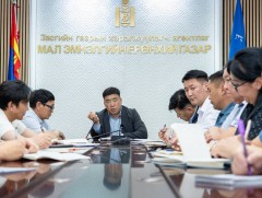 Ц.Идэрбат: Мал эмнэлгийн салбарын өрсөлдөх чадварыг нэмэгдүүлэхийн тулд 10 чиглэлээр 20 арга хэмжэ..